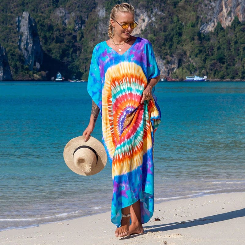 Ko Phi Phi Tie Dye Dress - VERGITR