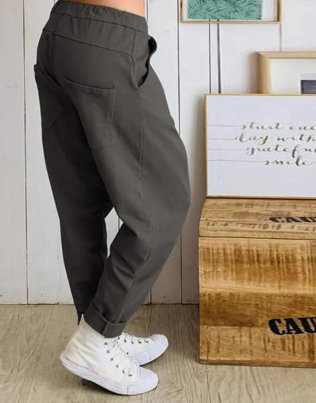 Street View Oversized harem Pants - YOUXIZT