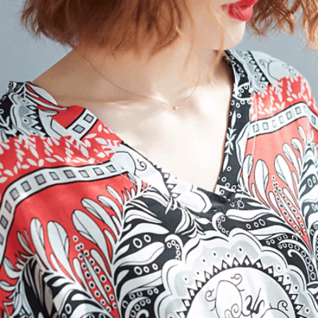 Tribal Mandala Kaftan Dress - YOUXIZT