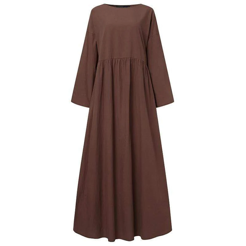 Mia Oversized Pleated Dress - YOUXIZT