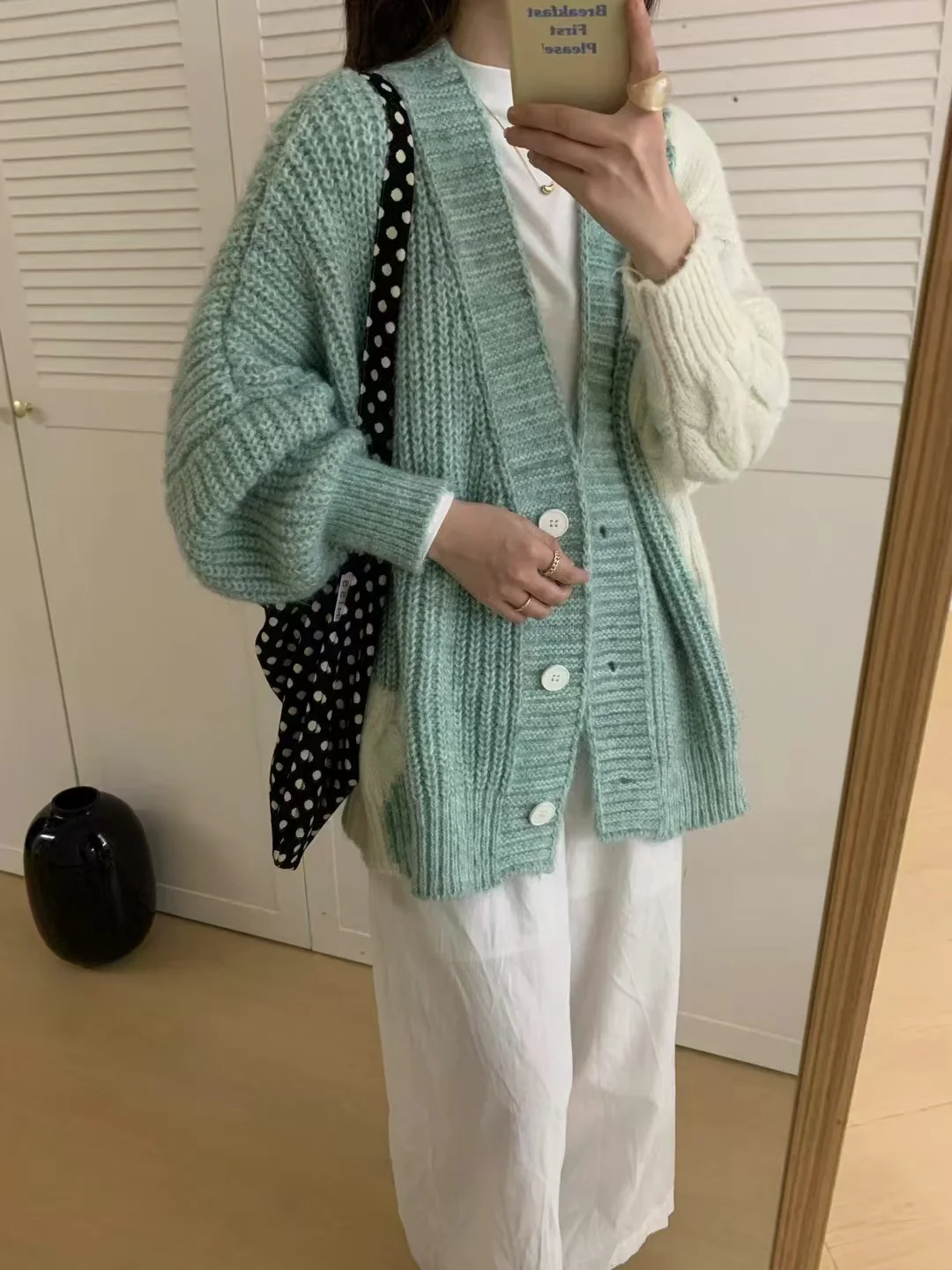 Warm Beanie Knitted Cardigan - YOUXIZT