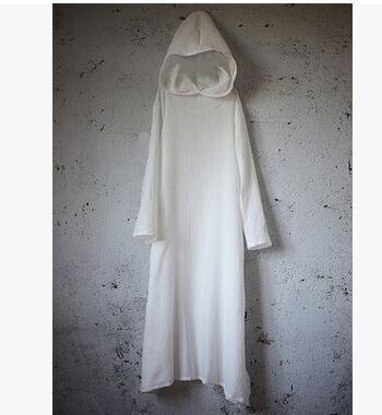 Hooded Linen Dress - YOUXIZT