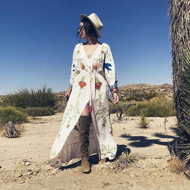 Higher Consciousness Boho Maxi Dress - YOUXIZT