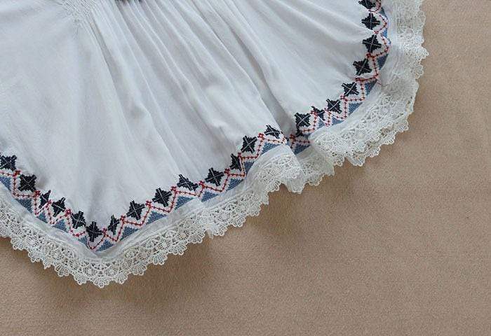 Bohemian Embroidered Blouse - YOUXIZT