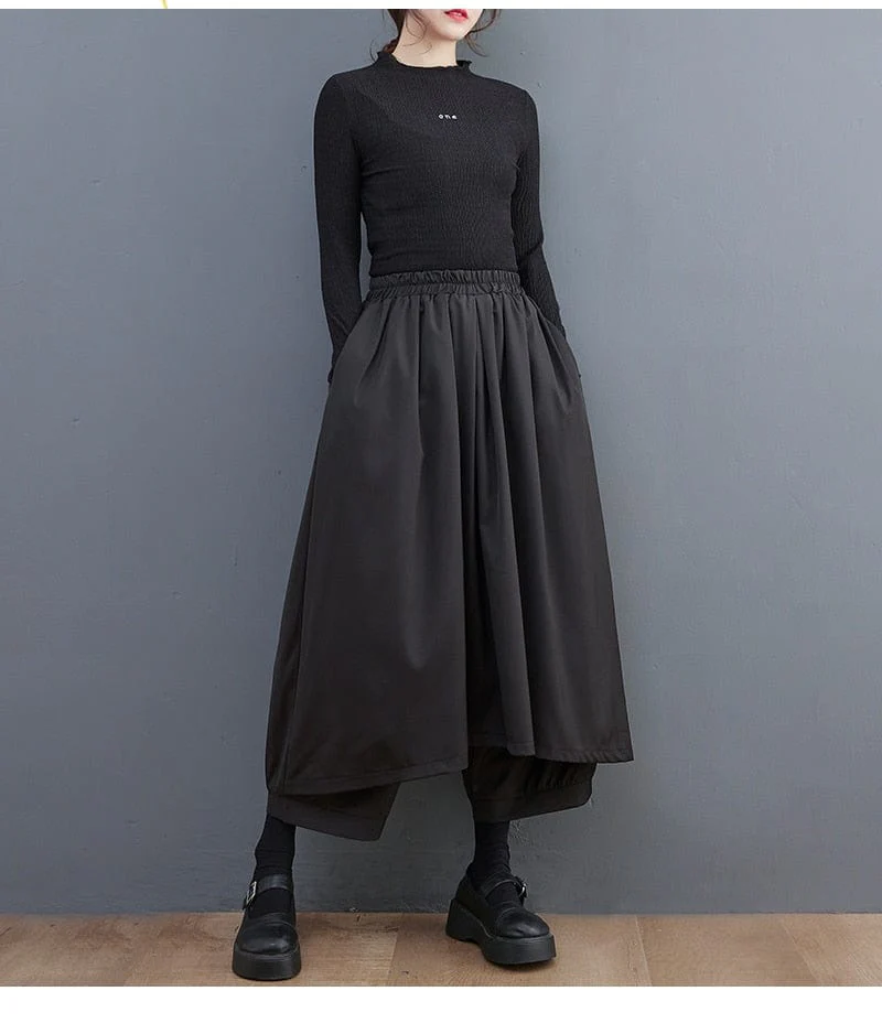 Oversized Printed Blouse + pants - YOUXIZT