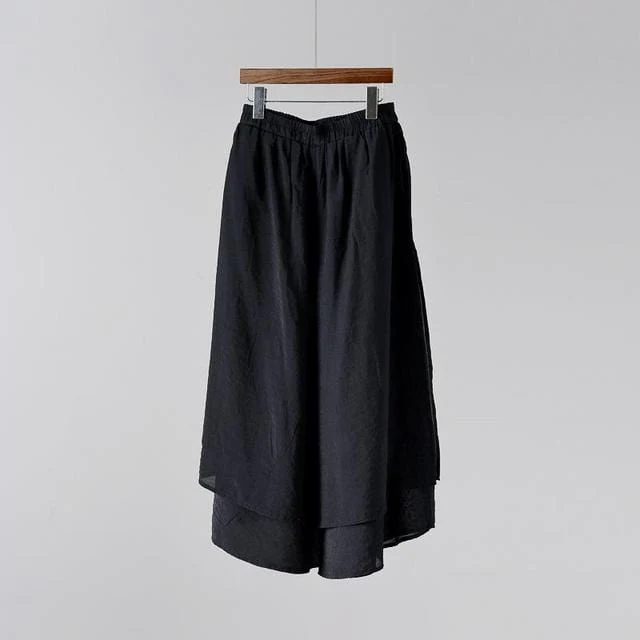 Flowy 3/4 Length Palazzo Pants - YOUXIZT