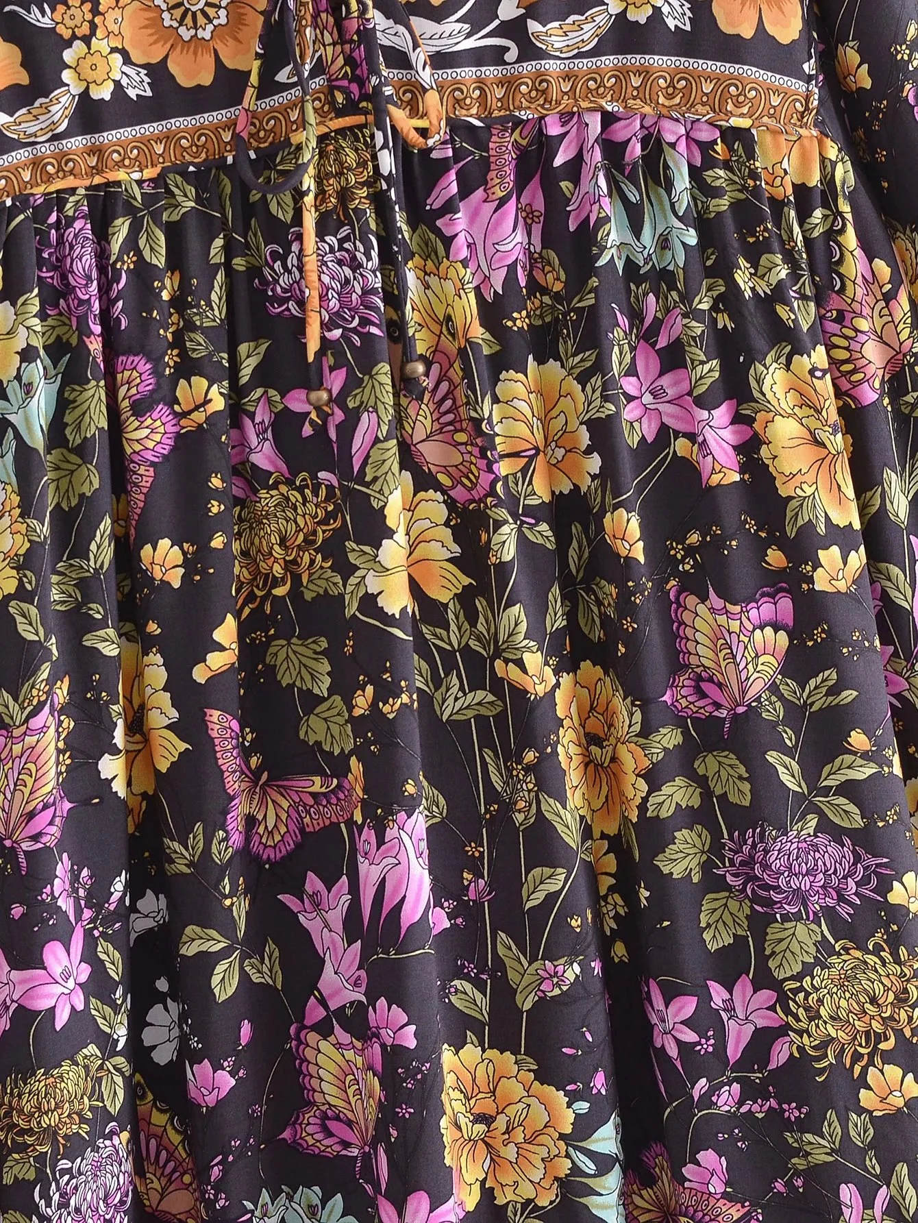 Gypsy Dusk Boho Maxi Dress - YOUXIZT