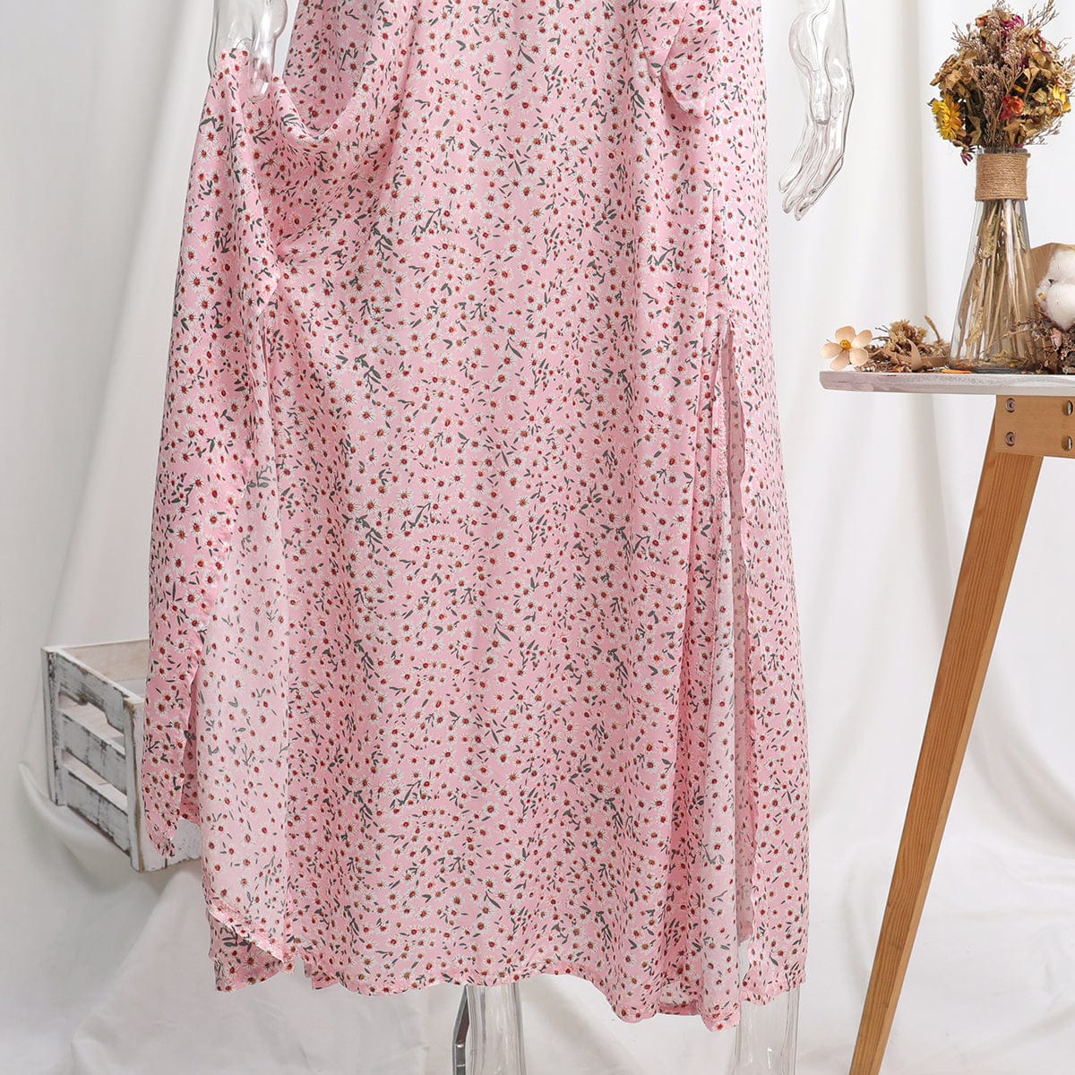 Mystery Floral Boho Maxi Dress - YOUXIZT