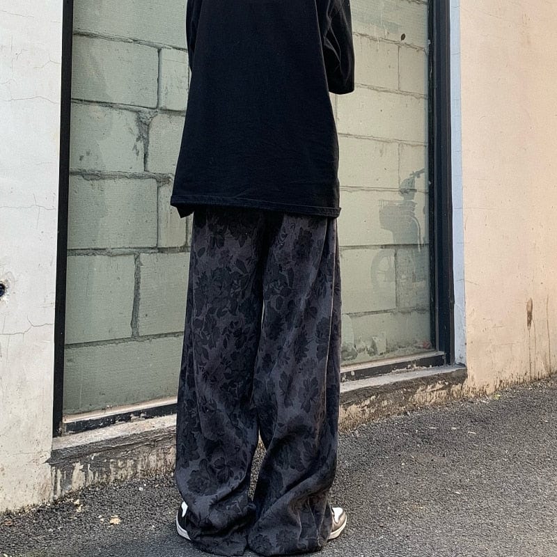 High Waist Straight Wide Leg Pants - YOUXIZT