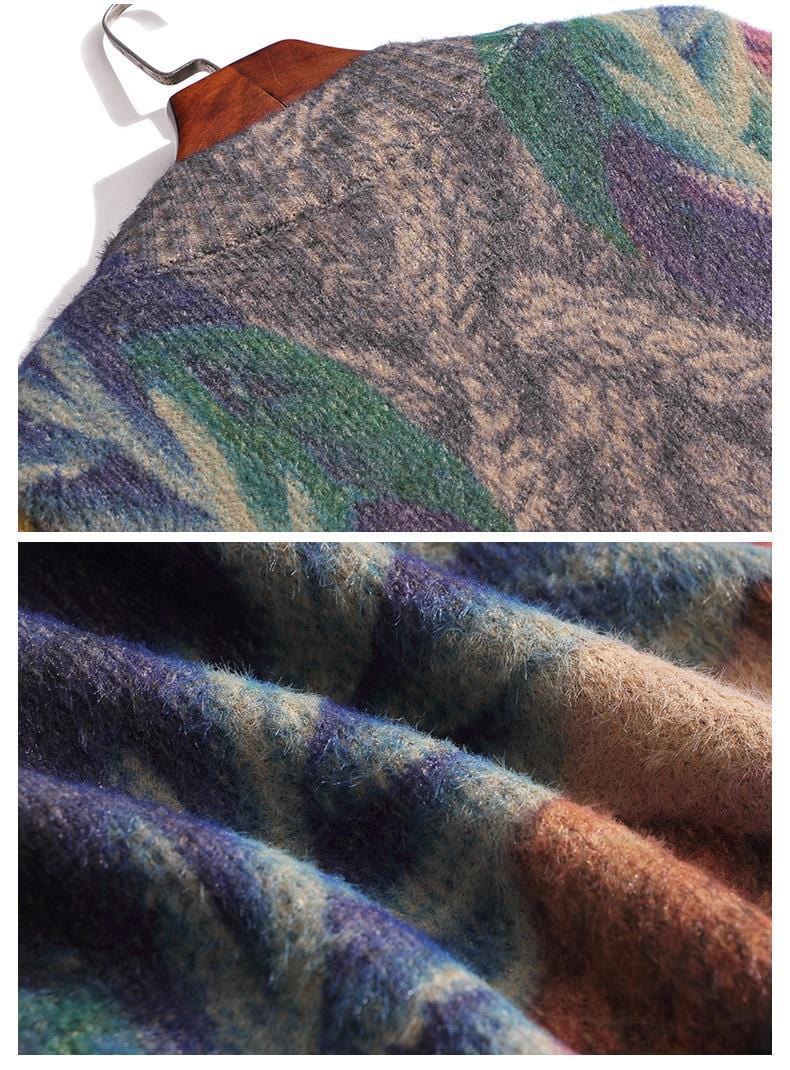 Harajuku Knitted O-Neck Sweater - YOUXIZT