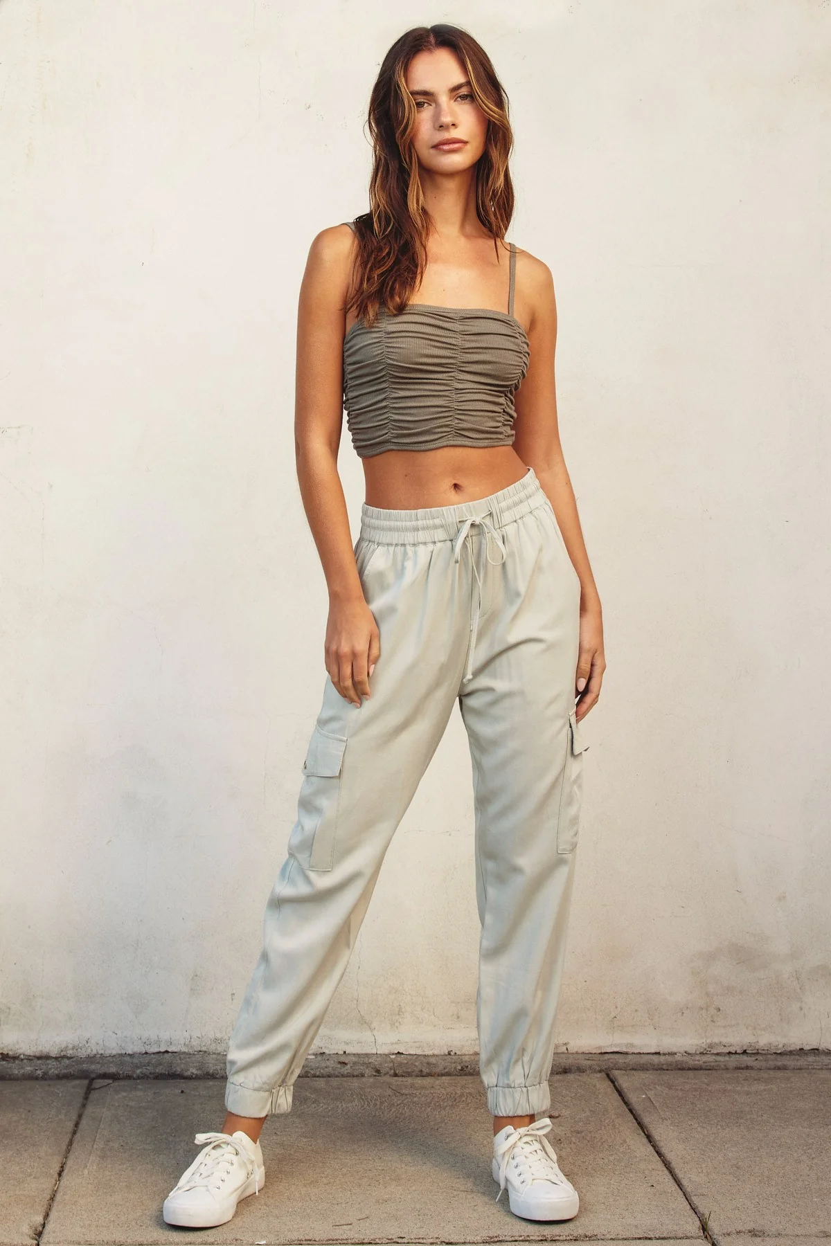 Washed Cargo Jogger - XAYUYUE