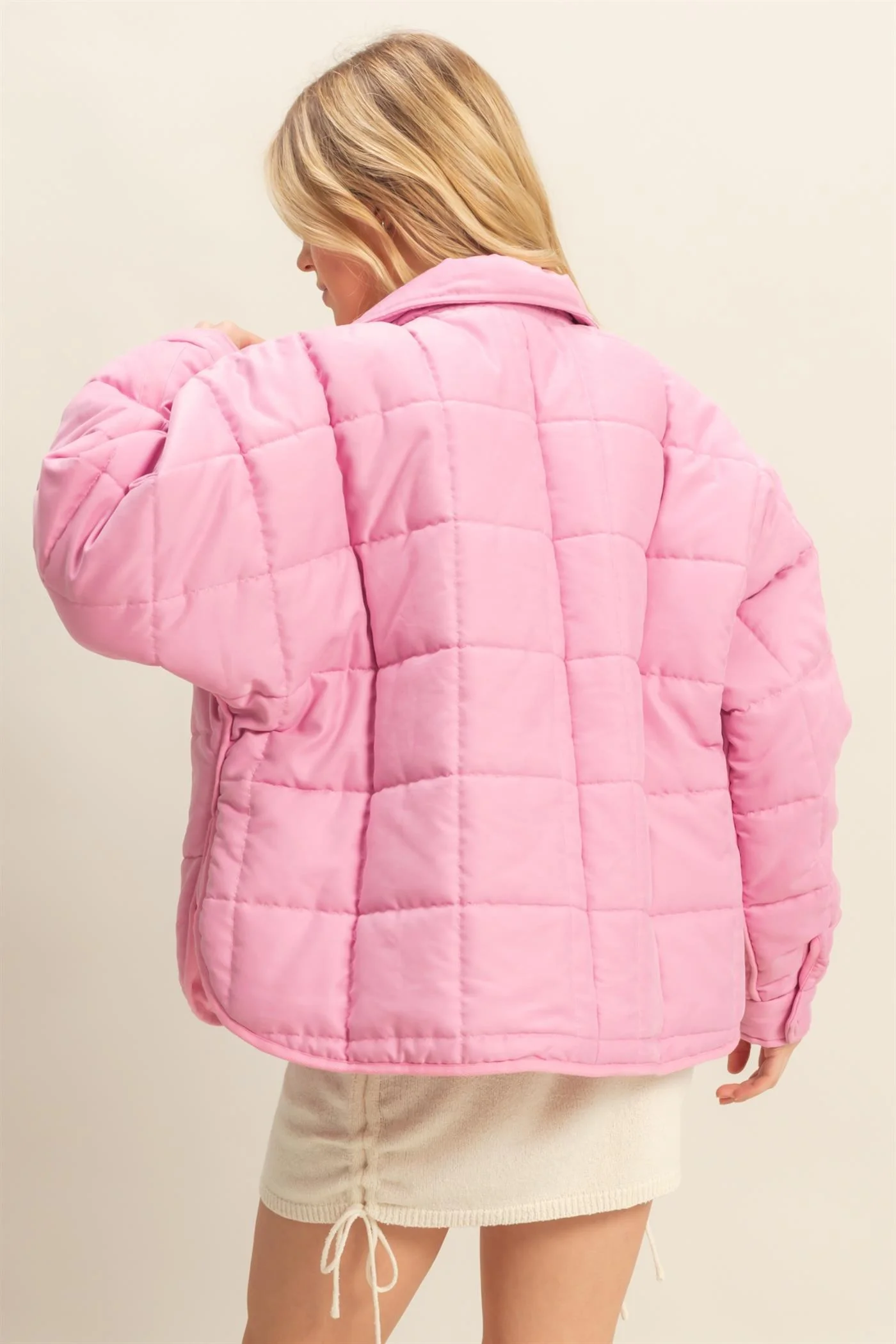 Everyday Cute Quilted Puffer Jacket - XAYUYUE