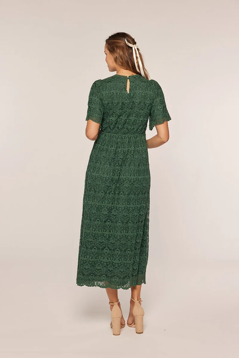 Crochet Lace Dress - XAYUYUE