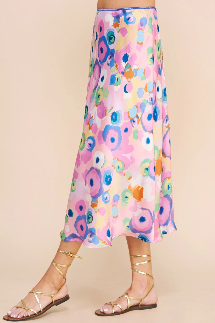 Satin Slip Skirt - XAYUYUE