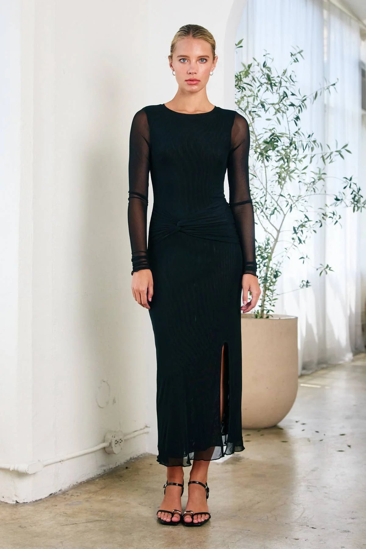 Night Out Mesh Dress - XAYUYUE