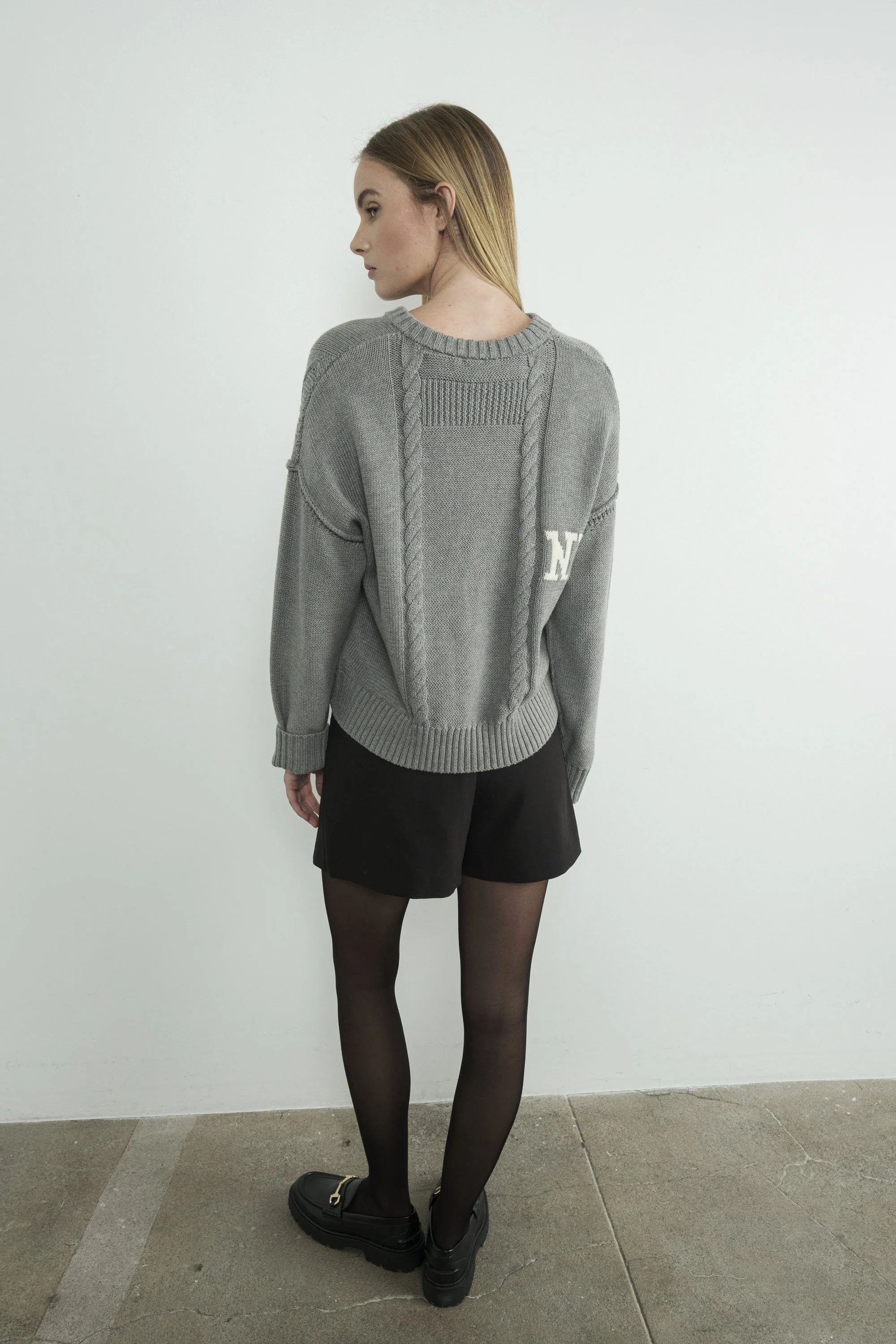 NYC Knit Sweater - XAYUYUE