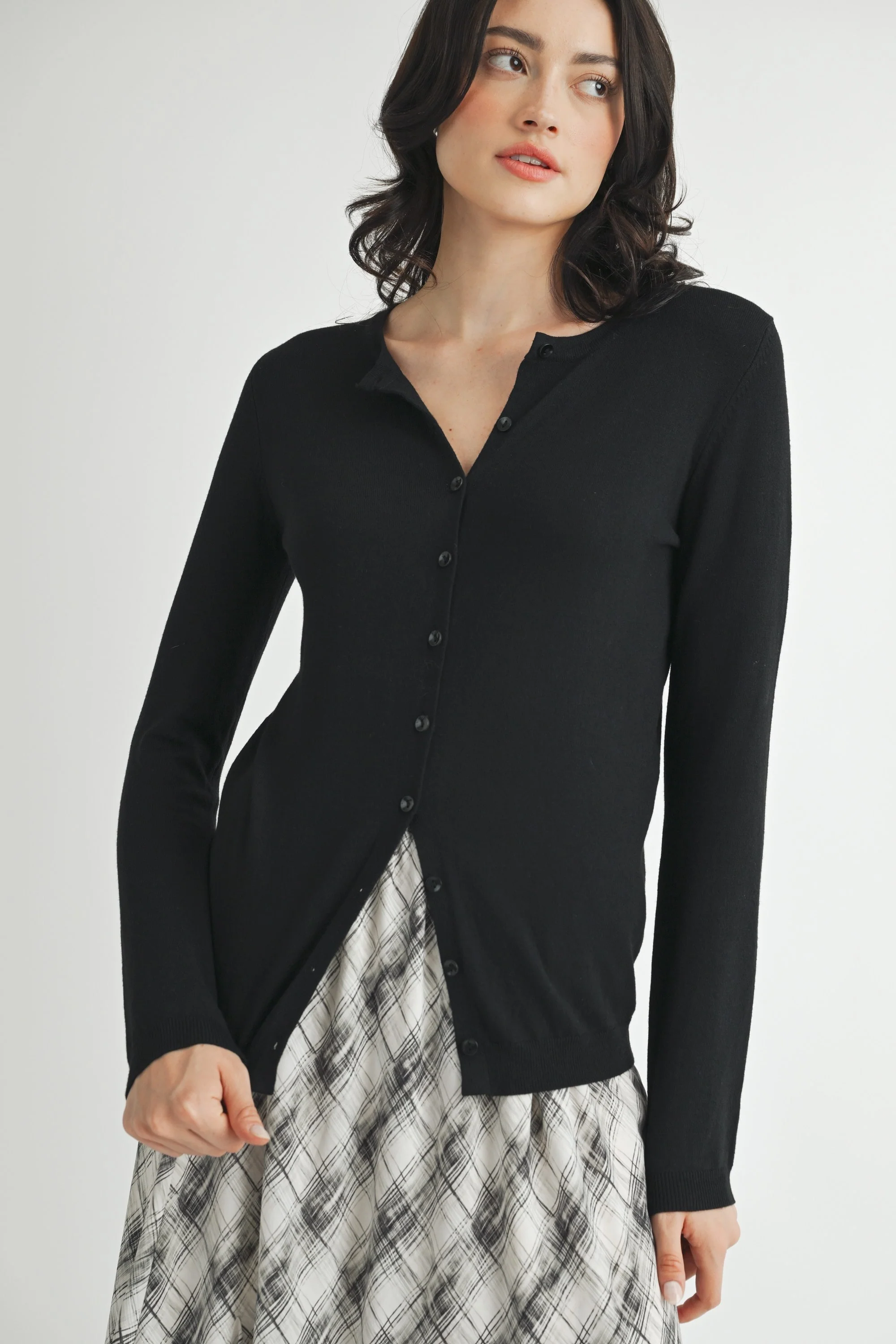 Button Down Cardigan - XAYUYUE