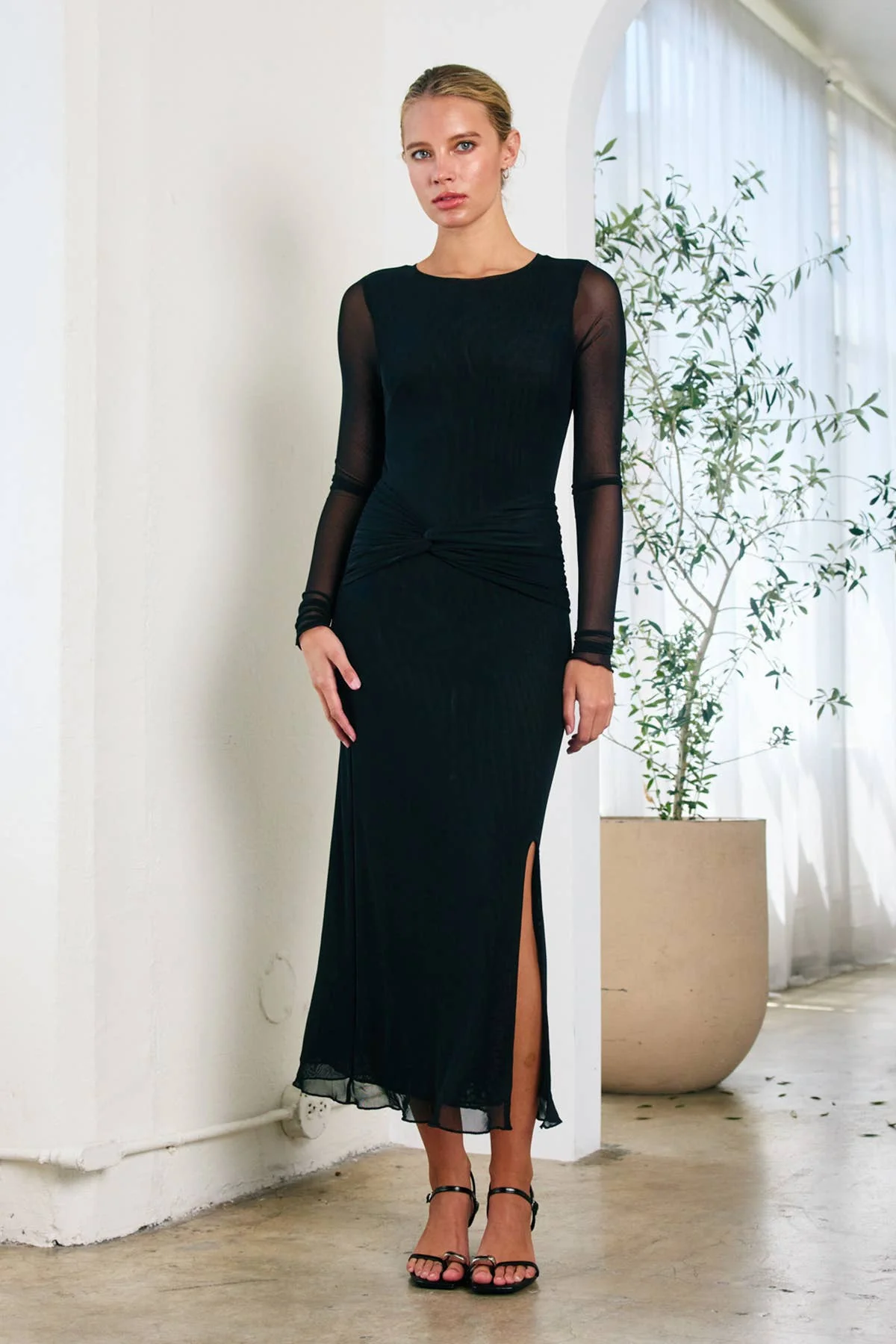 Night Out Mesh Dress - XAYUYUE