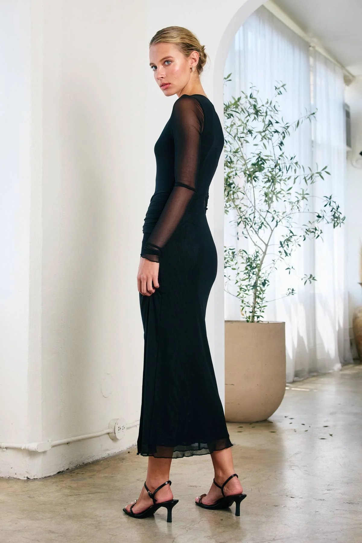 Night Out Mesh Dress - XAYUYUE