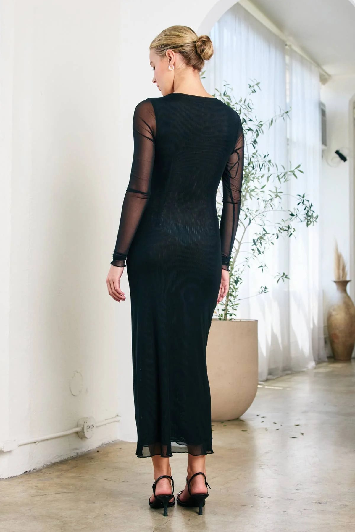 Night Out Mesh Dress - XAYUYUE