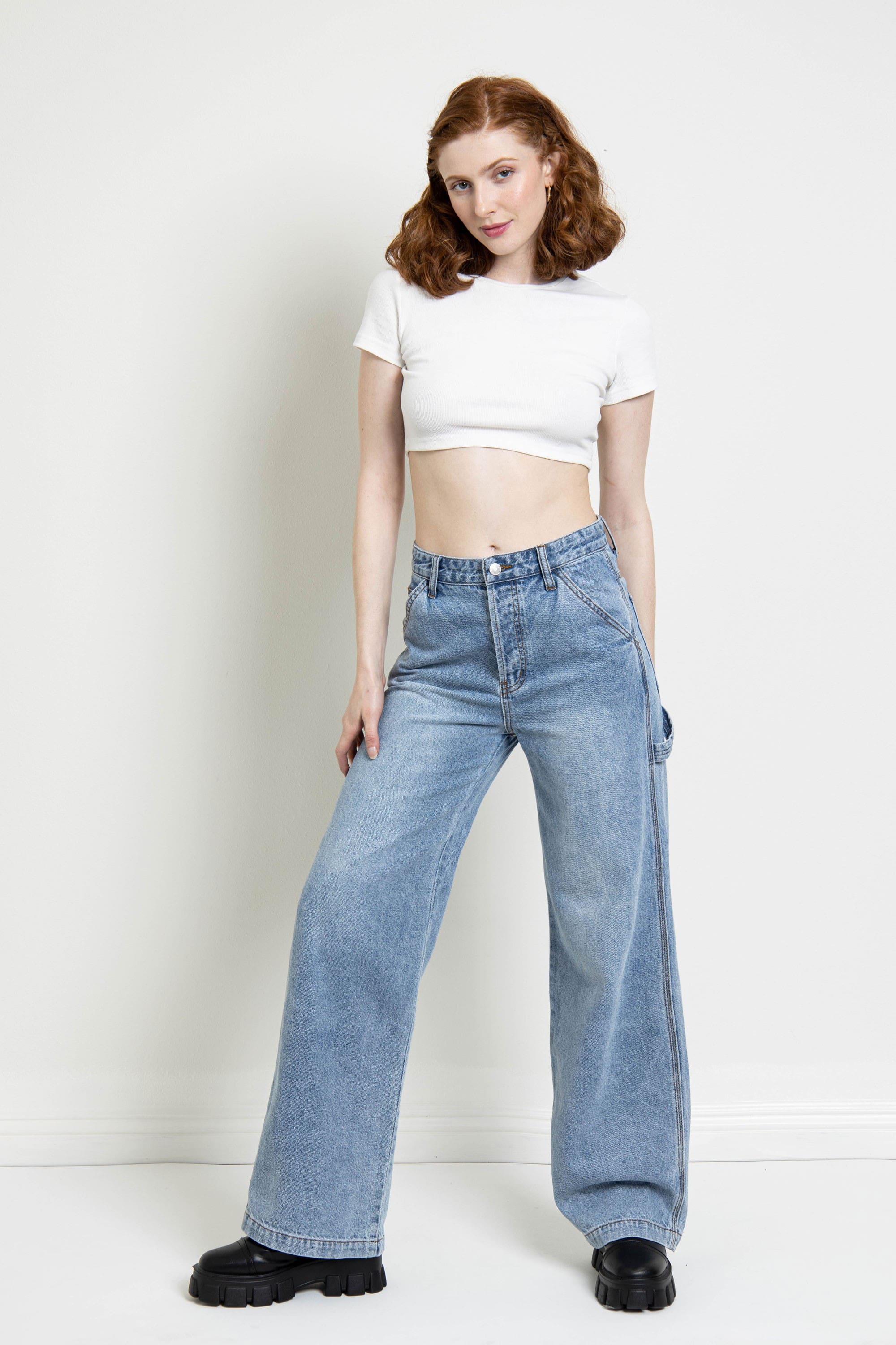 Ultra High-Rise Utility Carpenter Jean - XAYUYUE