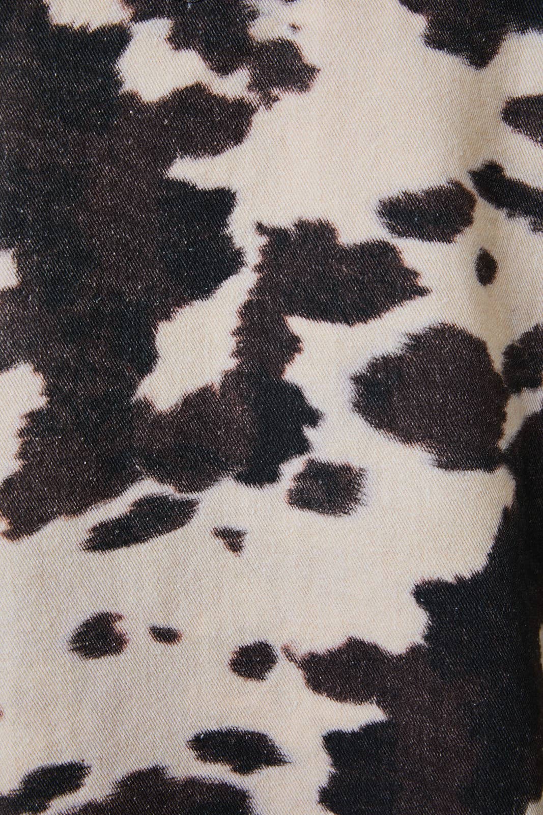 COW PRINT BARN JACKET - XAYUYUE