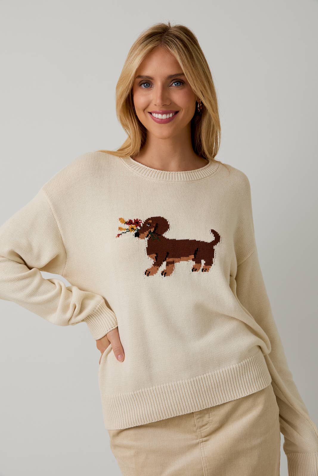 ROUND ROLL UP NECK & SLEEVE 