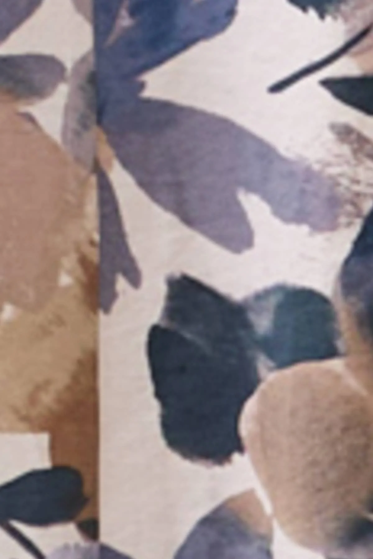 SMOCK NECK & WAIST RUFFLE MAXI FRONT SLIT DRESS: PURPLE BLUE - XAYUYUE