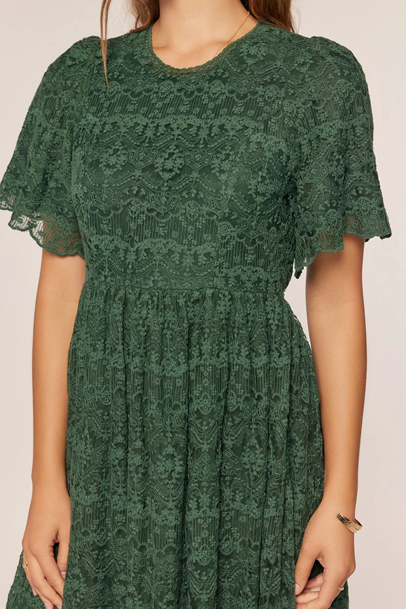 Crochet Lace Dress - XAYUYUE