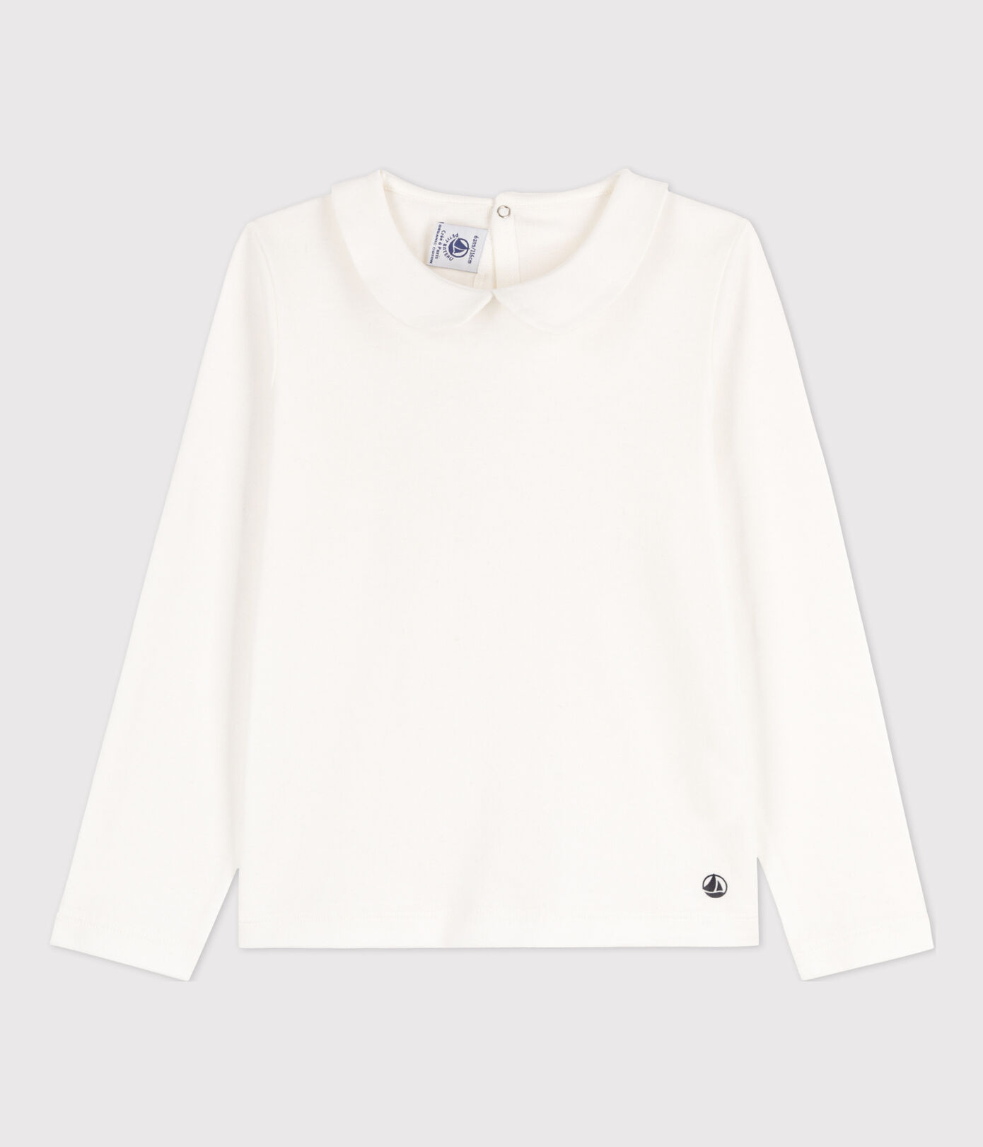 Tee-shirt manches longues coton enfant fille