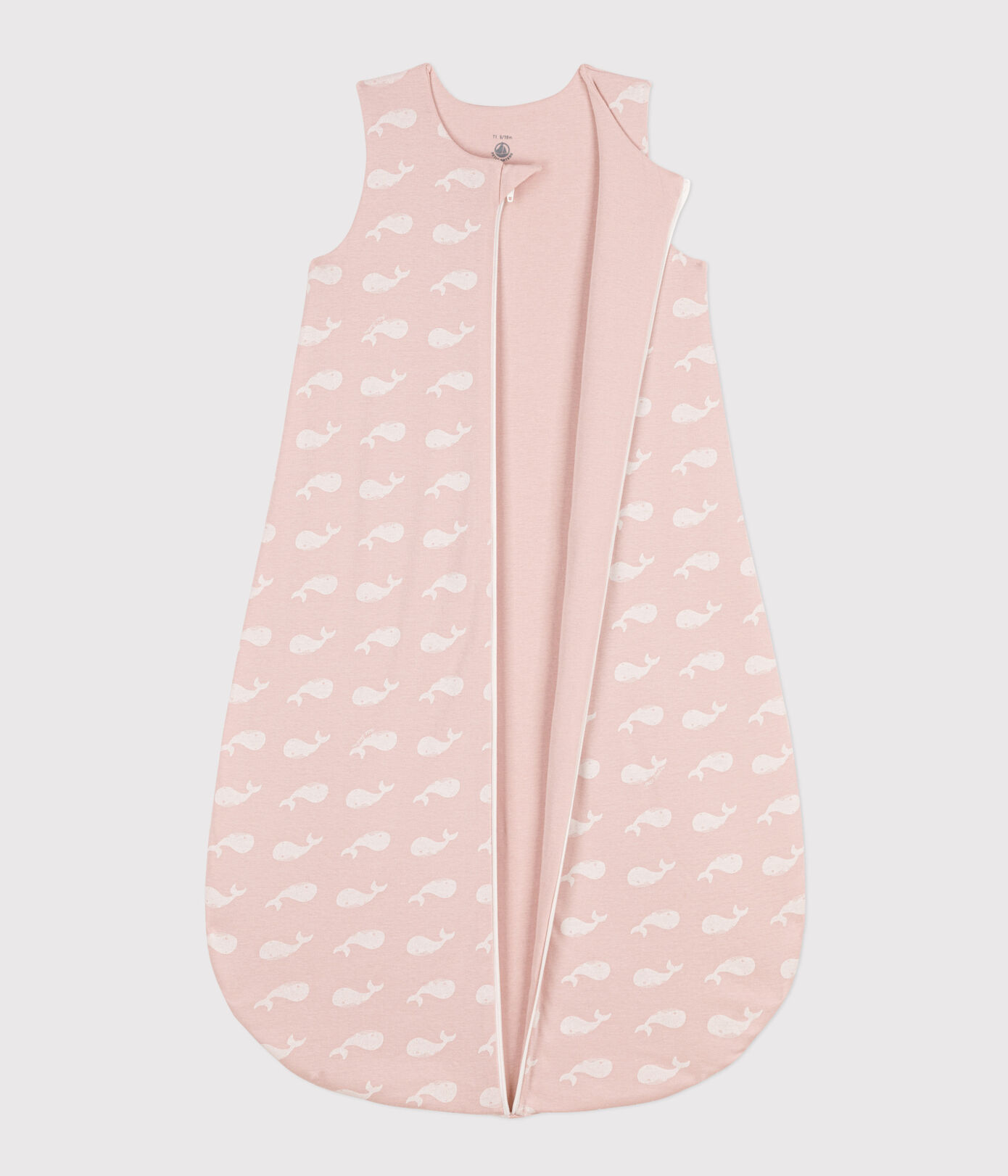 Gigoteuse baleines roses en coton