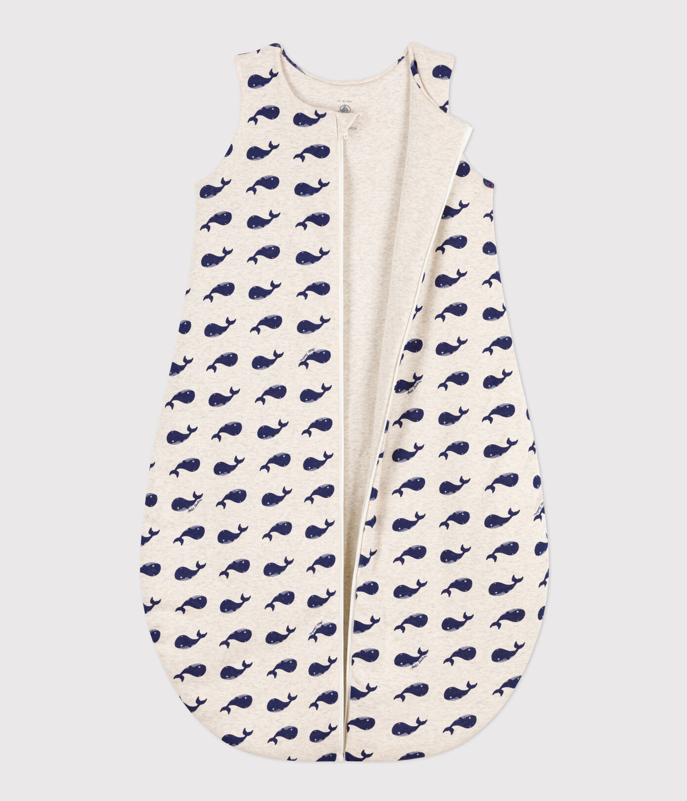 Gigoteuse baleines marines en coton