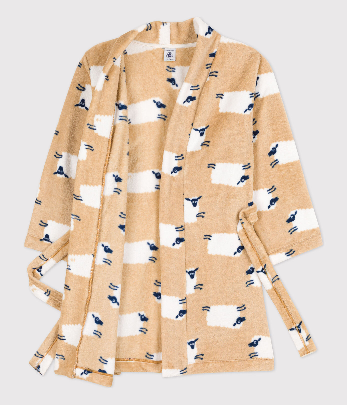 Robe de chambre petite fille/petit garon en polaire