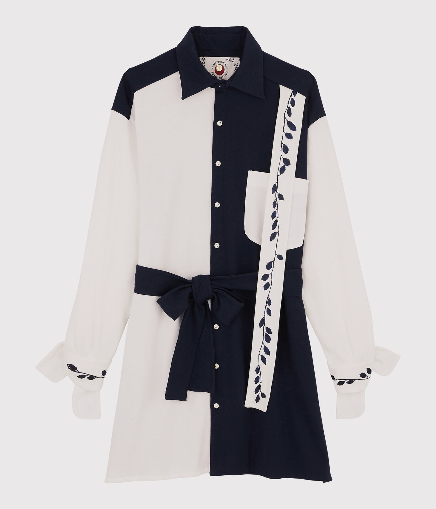 Robe chemise Femme Christoph Rumpf x Petit Bateau