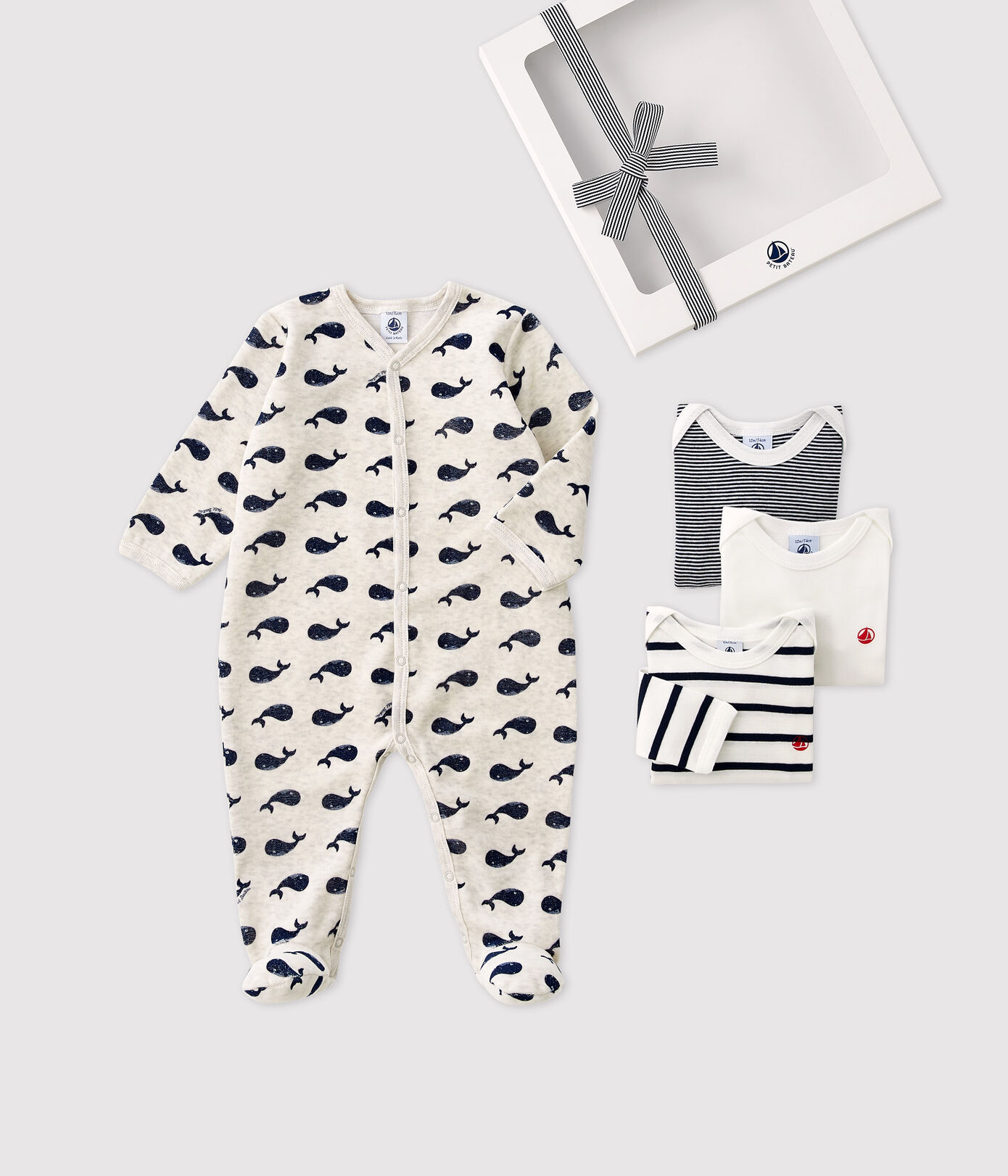 Coffret cadeau baleines bébé