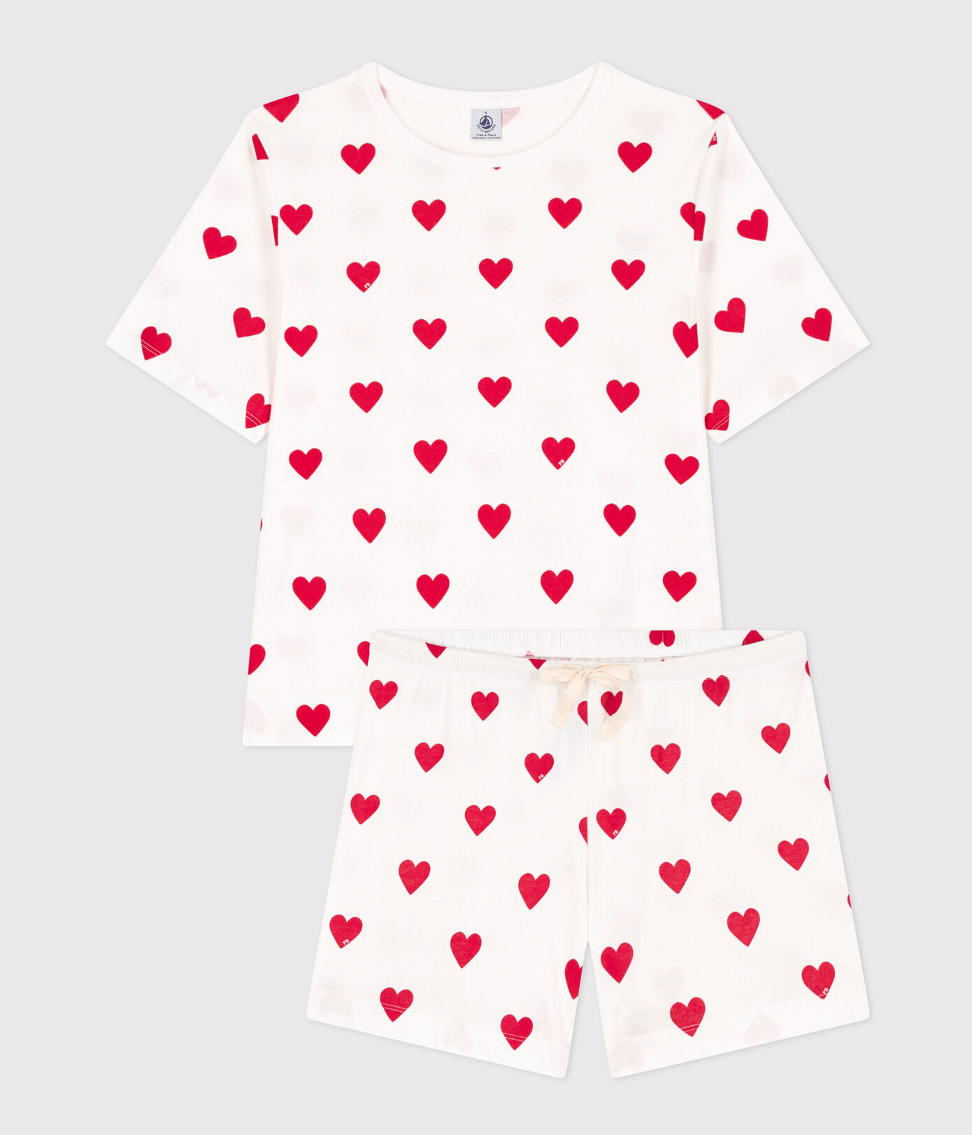 Pyjacourt cur femme en coton