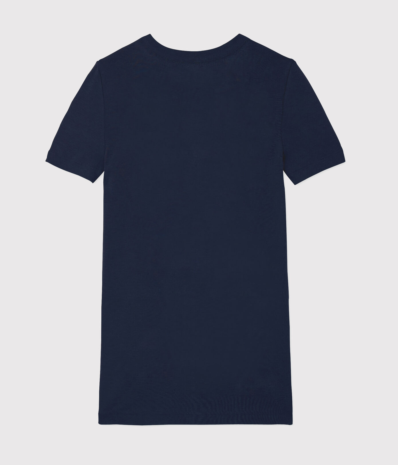 T-shirt col rond iconique en coton Femme