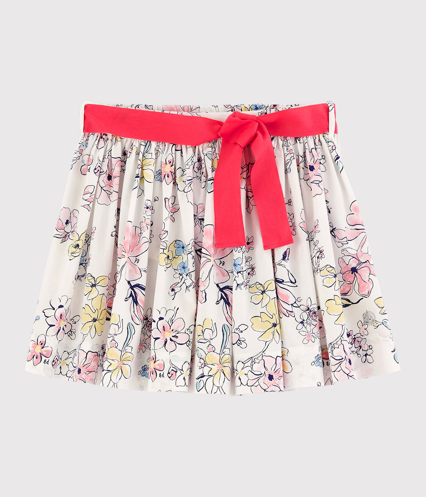 Jupe en popeline enfant fille
