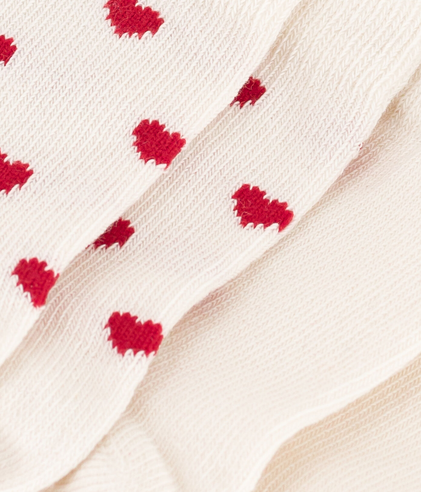 Lot de 2 paires de chaussettes curs en jersey de coton bébé