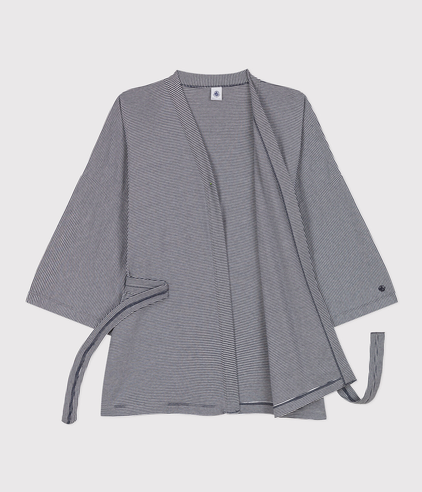 Kimono rayé femme