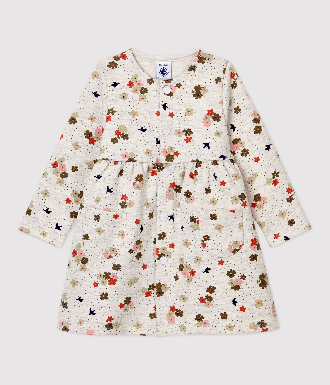 Robe matelassée bébé