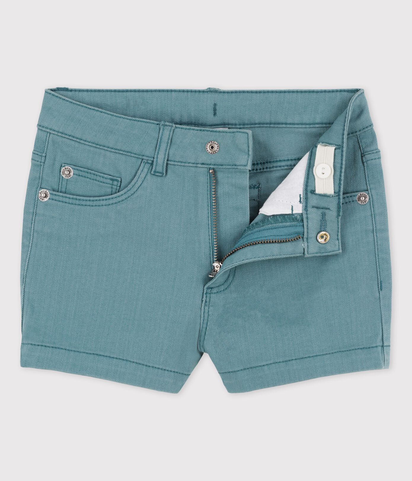 Short en denim enfant fille