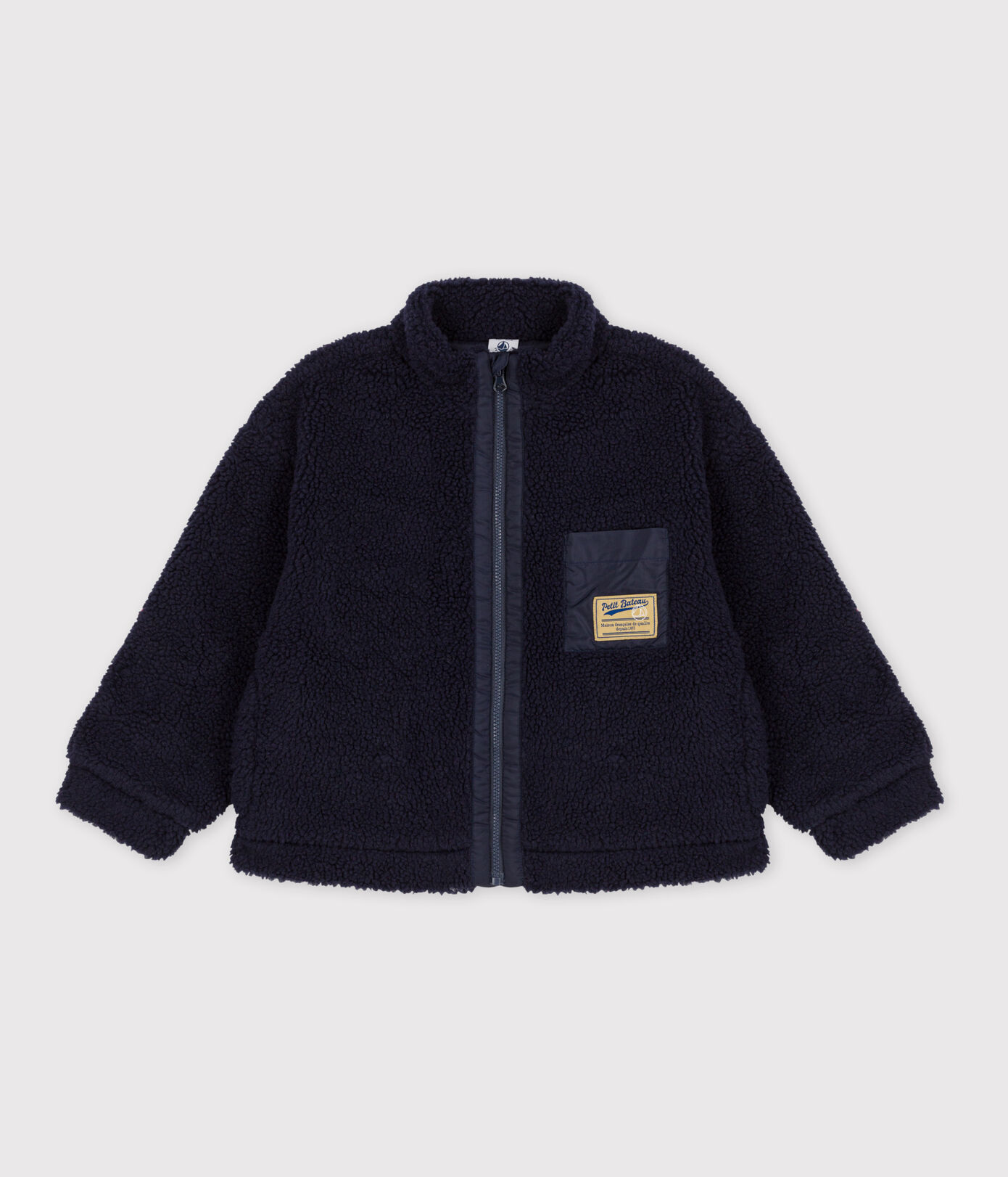 Veste en fausse fourrure recyclée enfant garon