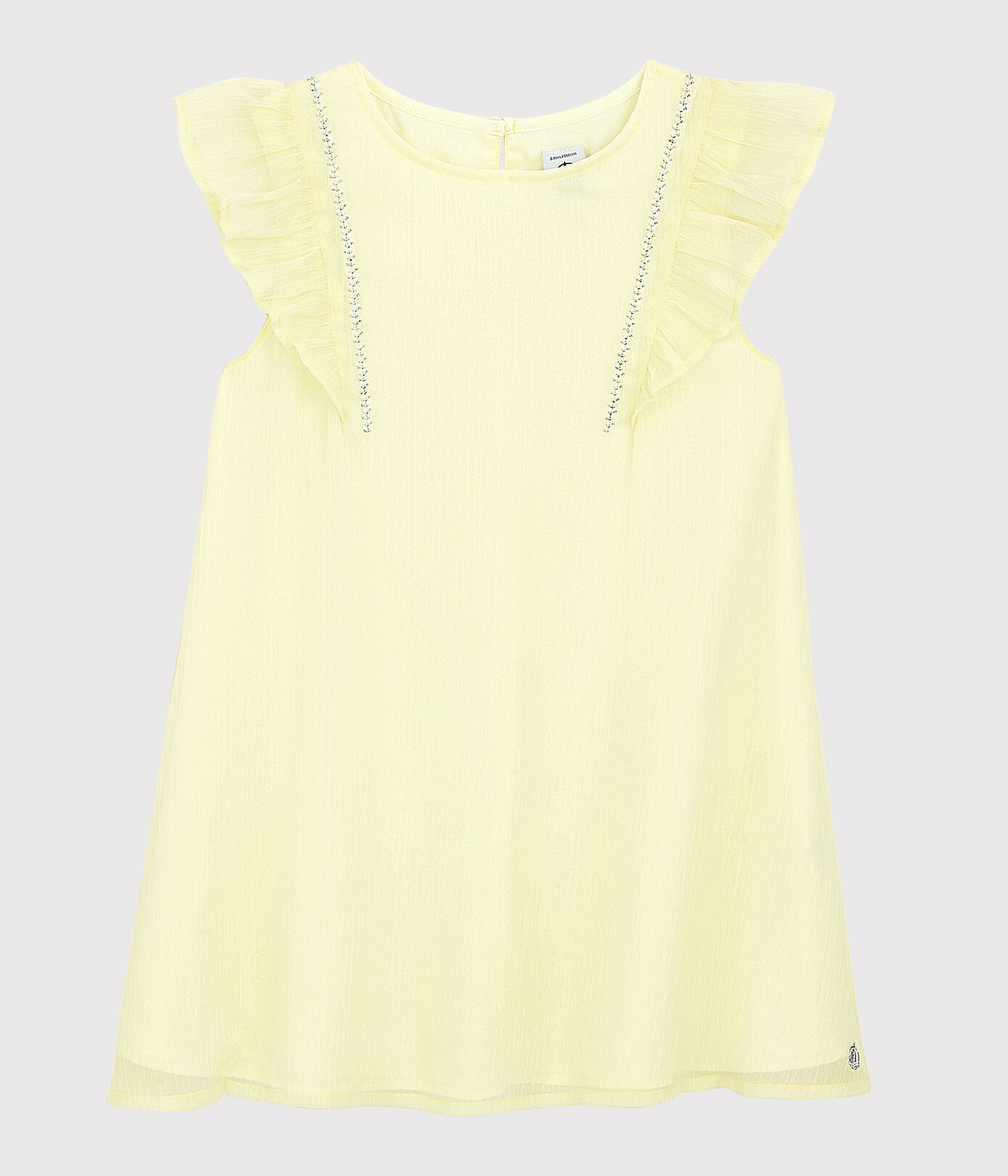Robe cérémonie en crêpe enfant fille