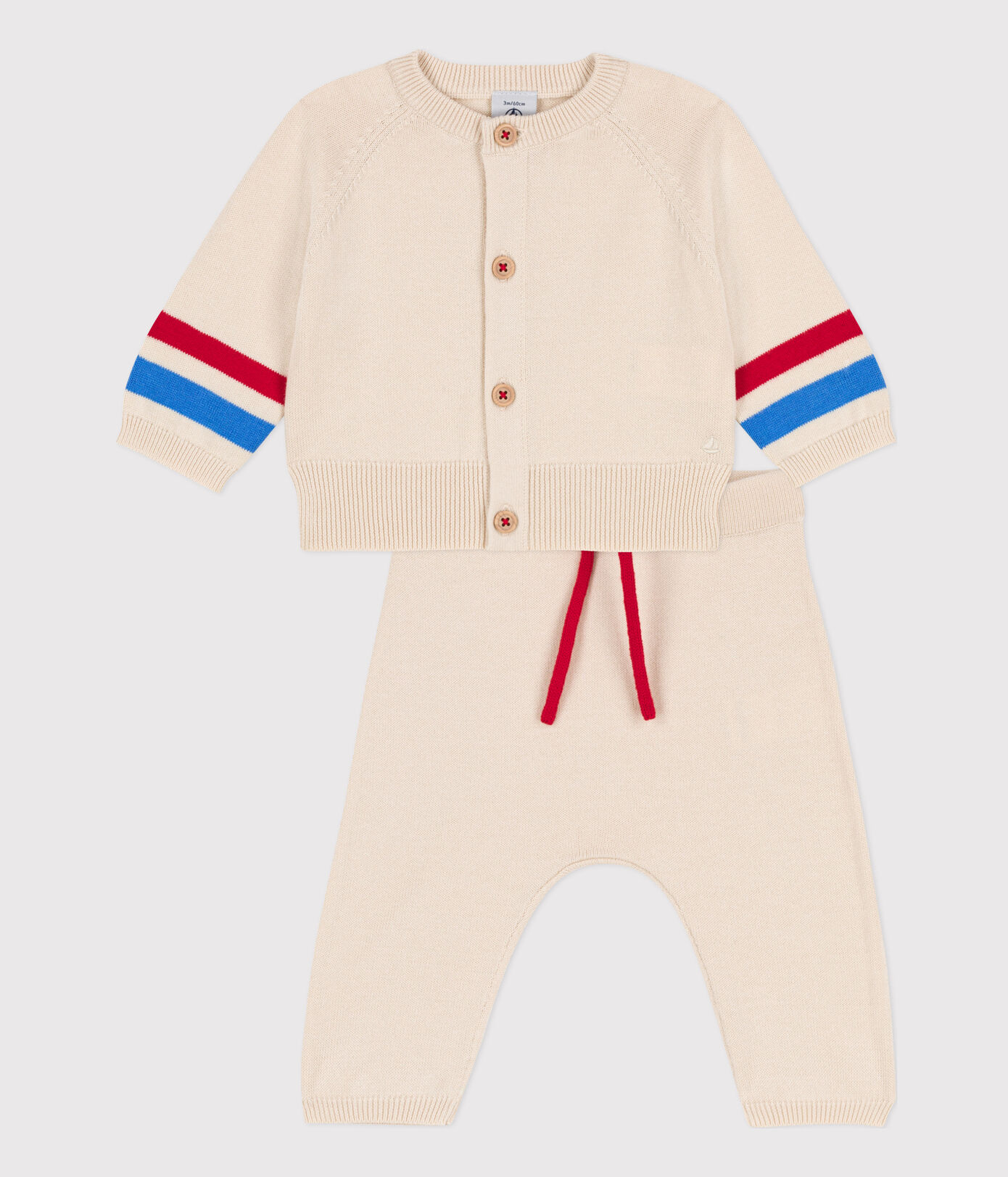 Ensemble en tricot bébé