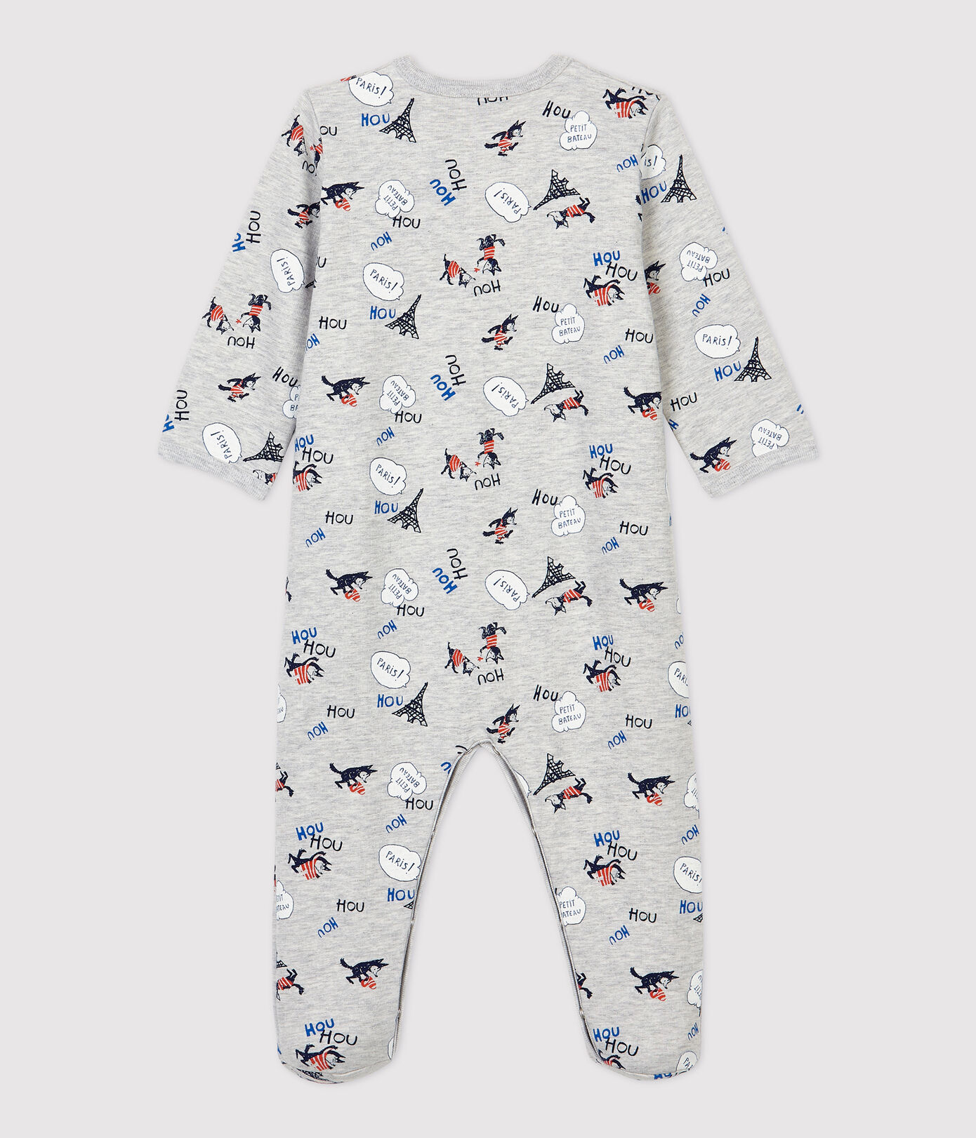 Dors-bien bébé Paris molleton en coton biologique