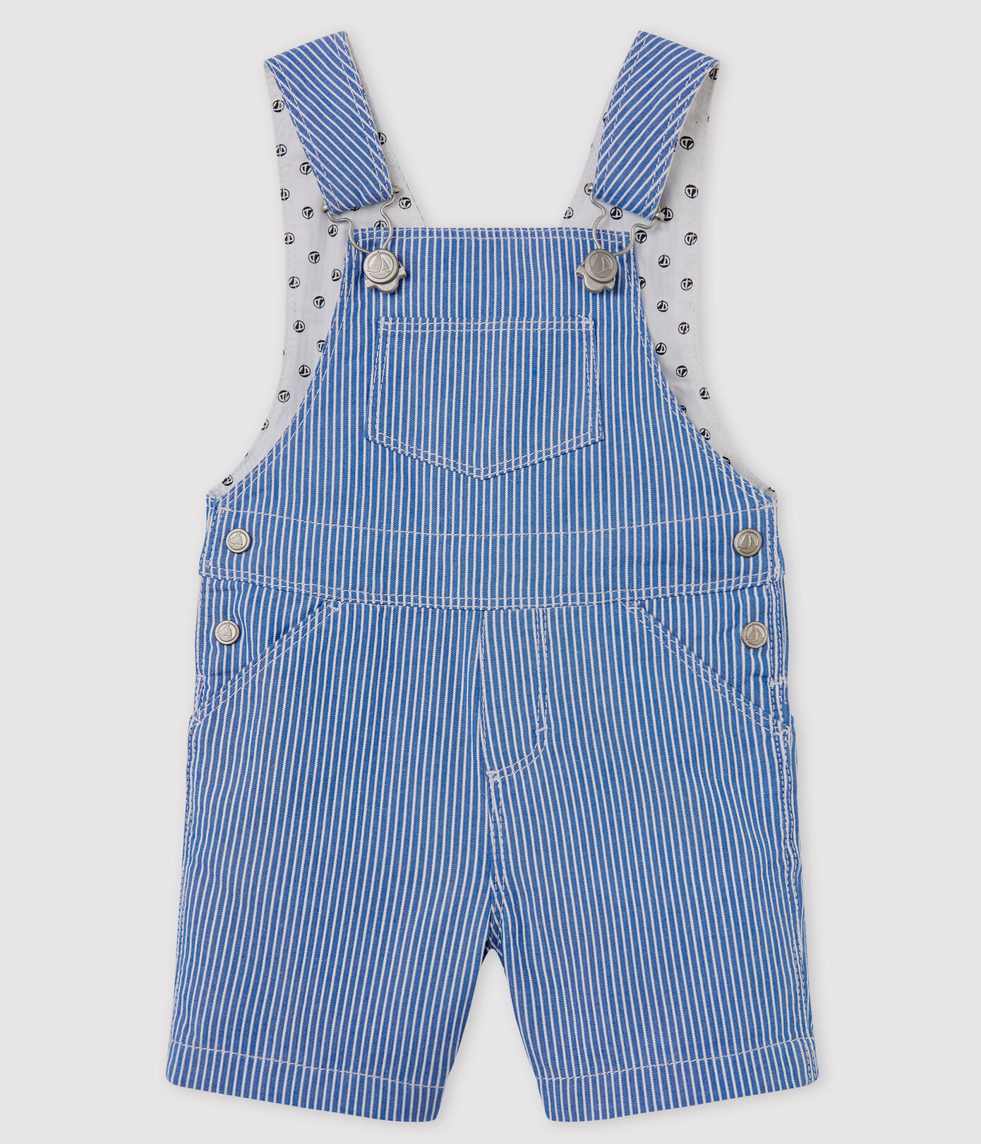 Salopette en toile bébé