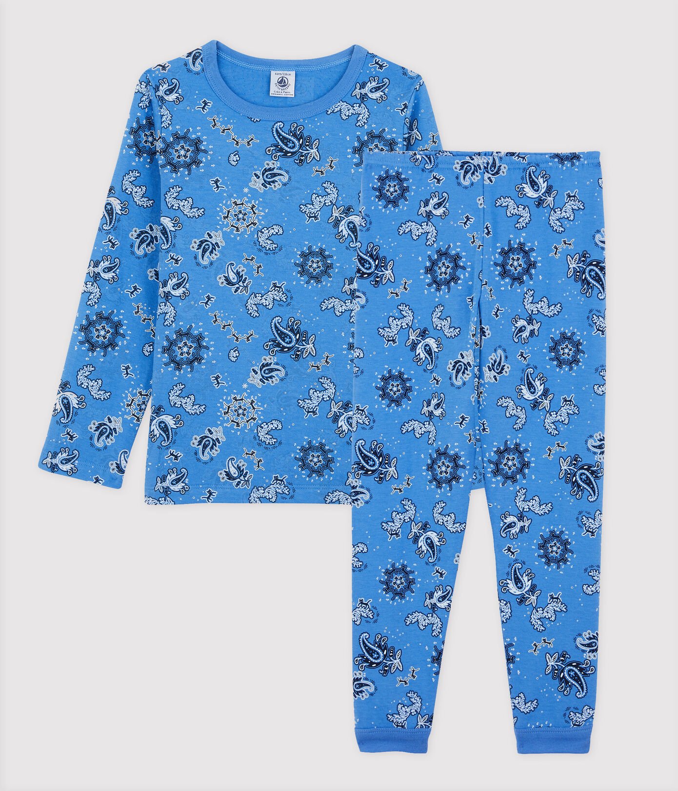 Pyjama bandana petite fille/petit garon en tubique
