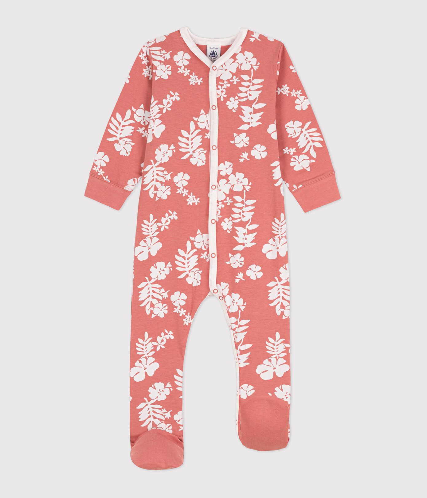 Dors-bien bébé hawa avec pieds amovibles en coton