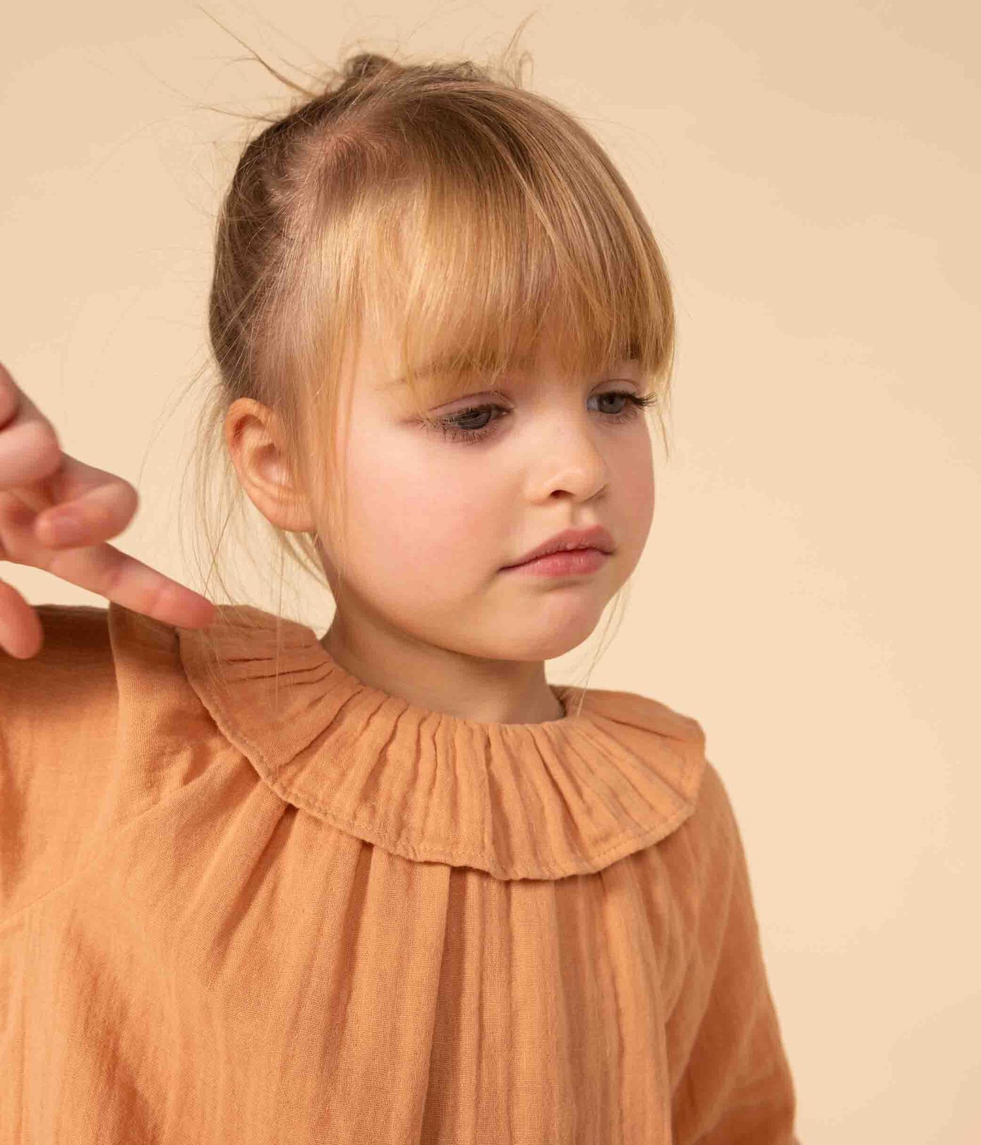 Blouse en gaze de coton enfant fille